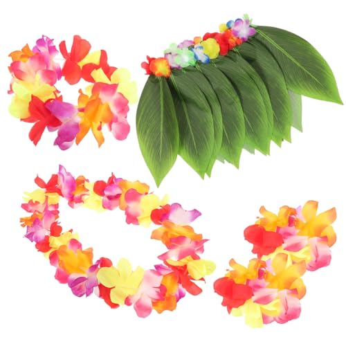 FOMIYES 5 Stück Hawaiianische Anziehung Kostüm Dekorationen Violett FOMIYES 5 Stück Hawaiianische Anziehung Kostüm Dekorationen Violett von FOMIYES