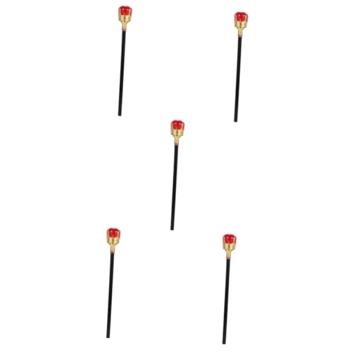 FOMIYES 5 Stück König Handstab Halloween Cosplay Requisit Roter Goldstab für Karneval Kostüm Party Dekoration FOMIYES 5 Stück König Handstab Halloween Cosplay Requisit Roter Goldstab für Karneval Kostüm Party Dekoration von FOMIYES