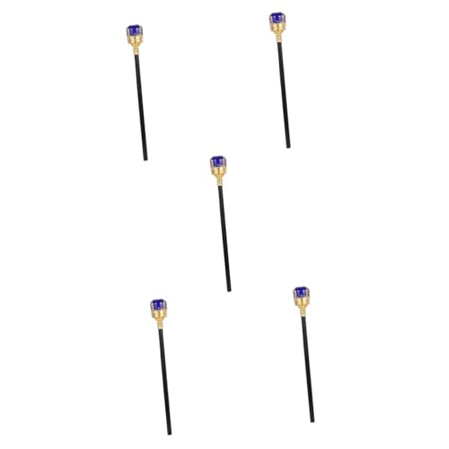 FOMIYES 5 Stück Königszepter Kostümstab Blau Gold Dekorativer Handstab Requisit für Halloween Karneval Cosplay Festlicher Verkleidungsstab für Jungen Mädchen Party Accessoire FOMIYES 5 Stück Königszepter Kostümstab Blau Gold Dekorativer Handstab Requisit für Halloween Karneval Cosplay Festlicher Verkleidungsstab für Jungen Mädchen Party Accessoire von FOMIYES