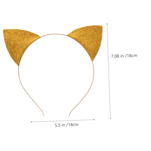 FOMIYES 5 Stück Teiliges Katzenohren Haarband Pailletten Glitzer Haarreif Kopfband für Mädchen und Erwachsene Bequemer Langlebiger Kopfschmuck für Kostüm Party Halloween Zufällige Farbe FOMIYES 5 Stück Teiliges Katzenohren Haarband Pailletten Glitzer Haarreif Kopfband für Mädchen und Erwachsene Bequemer Langlebiger Kopfschmuck für Kostüm Party Halloween Zufällige Farbe von FOMIYES