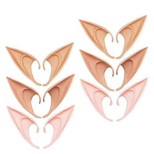 FOMIYES 6 Paare Abnehmbare für Cosplay Strapazierfähige Dekoration Realistische Fake für Halloween und Kostümpartys und Dunkler Natürlicher und Farbe FOMIYES 6 Paare Abnehmbare für Cosplay Strapazierfähige Dekoration Realistische Fake für Halloween und Kostümpartys und Dunkler Natürlicher und Farbe von FOMIYES
