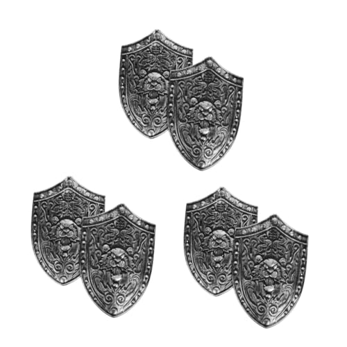 FOMIYES 6 Stck. Teiliges Mittelalterliches Ritterschild für Realistisches Löwenmotiv Vielseitig für Halloween Cosplay Party Fördert Bewegung und Fantasievolles FOMIYES 6 Stck. Teiliges Mittelalterliches Ritterschild für Realistisches Löwenmotiv Vielseitig für Halloween Cosplay Party Fördert Bewegung und Fantasievolles von FOMIYES