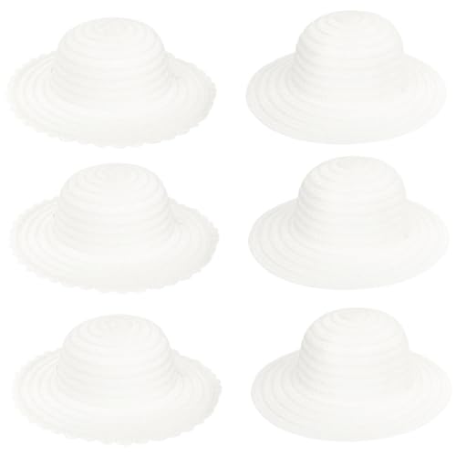 FOMIYES 6 Stück Hüte zum Dekorieren für Bastelmützen Stroh Kindermützen Mädchen DIY Zellstoffhut Strand verrückt Kinderhüte groß Kindermützen Jungen Hut malen Weiß FOMIYES 6 Stück Hüte zum Dekorieren für Bastelmützen Stroh Kindermützen Mädchen DIY Zellstoffhut Strand verrückt Kinderhüte groß Kindermützen Jungen Hut malen Weiß von FOMIYES
