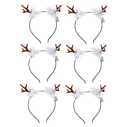 FOMIYES 6 Stück Leuchtendes Geweih-Stirnband Leuchtendes Haarband Weihnachts-Haarschmuck Geweih-Dekor Hirschgeweih-Dekor Weihnachts-Kopfschmuck Beleuchteter Geweih-Kopfschmuck FOMIYES 6 Stück Leuchtendes Geweih-Stirnband Leuchtendes Haarband Weihnachts-Haarschmuck Geweih-Dekor Hirschgeweih-Dekor Weihnachts-Kopfschmuck Beleuchteter Geweih-Kopfschmuck von FOMIYES