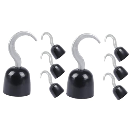 FOMIYES 8 Stck. Teiliges Piratenhaken Leichtes Kunststoff Kostüm Requisiten für Halloween Party Cosplay Performance Zubehör FOMIYES 8 Stck. Teiliges Piratenhaken Leichtes Kunststoff Kostüm Requisiten für Halloween Party Cosplay Performance Zubehör von FOMIYES