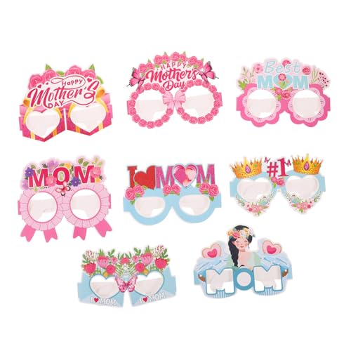 FOMIYES 8 Stück Dekorationsbrille Des Muttertages Foto Requisiten Zum Muttertag Muttertagdekorationen Muttertagspartyversorgung Neuartige Brillen Gastgeschenke Zum Muttertag Papier FOMIYES 8 Stück Dekorationsbrille Des Muttertages Foto Requisiten Zum Muttertag Muttertagdekorationen Muttertagspartyversorgung Neuartige Brillen Gastgeschenke Zum Muttertag Papier von FOMIYES