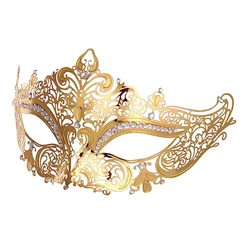FOMIYES Kleidung Cosplay-maske Diamantmaske Schöne Partymaske Frauenmaske Metall Bilden von FOMIYES