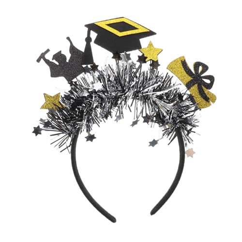FOMIYES Abschlussmütze Stirnband Bachelor Mütze Haarreif Lametta Haarband Haar Accessoires Klasse Von 2025 Party Anzieh Fotozubehör Für Den Vorschulkindergarten FOMIYES Abschlussmütze Stirnband Bachelor Mütze Haarreif Lametta Haarband Haar Accessoires Klasse Von 2025 Party Anzieh Fotozubehör Für Den Vorschulkindergarten von FOMIYES
