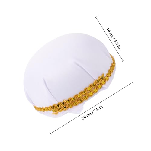 FOMIYES Arabische Performance hut Karneval Kopfbedeckung Party Accessoire Festliche Spiel Requisite für Maskenball Halloween Cosplay Veranstaltungen von FOMIYES