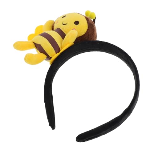 FOMIYES Biene Stirnband Honigbiene Kostümzubehör Karnevalskopfschmuck Party Haarzubehör Cosplay-Kopfschmuck kreatives Haarband Süßes Gesichtswasch-Stirnband Silvester-Haarreifen Stoff FOMIYES Biene Stirnband Honigbiene Kostümzubehör Karnevalskopfschmuck Party Haarzubehör Cosplay-Kopfschmuck kreatives Haarband Süßes Gesichtswasch-Stirnband Silvester-Haarreifen Stoff von FOMIYES