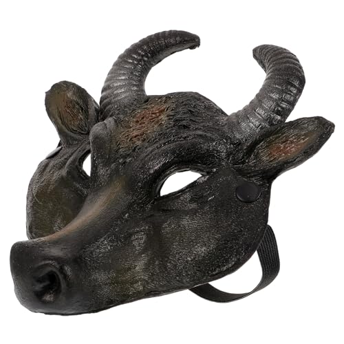 FOMIYES Bullenmaske Stier-Cosplay-Maske Party Farbmaske Kostüm Maske Festival-Cosplay-Maske halloween costume halloween kleidung augenklappe Maske für Festival Cosplay-Maskenornament Pu FOMIYES Bullenmaske Stier-Cosplay-Maske Party Farbmaske Kostüm Maske Festival-Cosplay-Maske halloween costume halloween kleidung augenklappe Maske für Festival Cosplay-Maskenornament Pu von FOMIYES