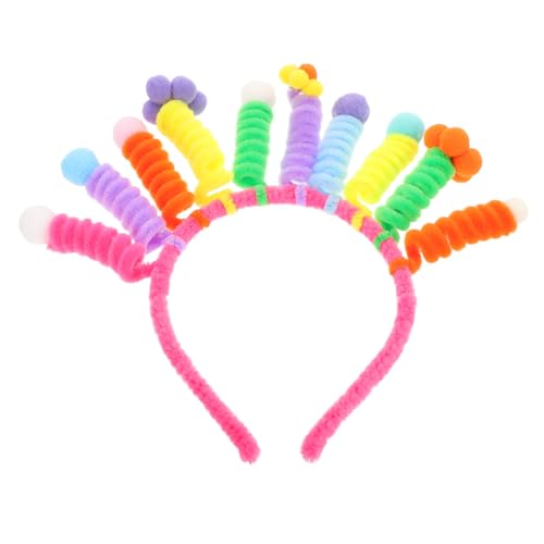FOMIYES Bunte Karneval Haarreif mit Lustigen Spiralen Kreatives Monster-stirnband als Foto-accessoire und Party Haarband für Damen und Mädchen bei Kostümfesten FOMIYES Bunte Karneval Haarreif mit Lustigen Spiralen Kreatives Monster-stirnband als Foto-accessoire und Party Haarband für Damen und Mädchen bei Kostümfesten von FOMIYES