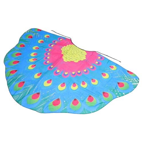 FOMIYES Chiffon Peacock Cloak Hochzeitsumhang Pfau Kostüm Pfau Schal Kleid Schal Chiffon-Umhang Party -Schal Sommerumhang Schalkap Umhänge für Frauen Kostümumhang Umhang für die Party FOMIYES Chiffon Peacock Cloak Hochzeitsumhang Pfau Kostüm Pfau Schal Kleid Schal Chiffon-Umhang Party -Schal Sommerumhang Schalkap Umhänge für Frauen Kostümumhang Umhang für die Party von FOMIYES