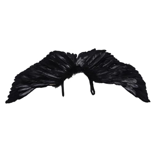 FOMIYES Die Flügel des Teufel Engel-Rollenspiel-Flügel Halloween Kostümzubehör Engelszubehör Flügel Partyflügel Geburtstagsdekorationsflügel Halloween-Karnevalsparty Eisen Black FOMIYES Die Flügel des Teufel Engel-Rollenspiel-Flügel Halloween Kostümzubehör Engelszubehör Flügel Partyflügel Geburtstagsdekorationsflügel Halloween-Karnevalsparty Eisen Black von FOMIYES