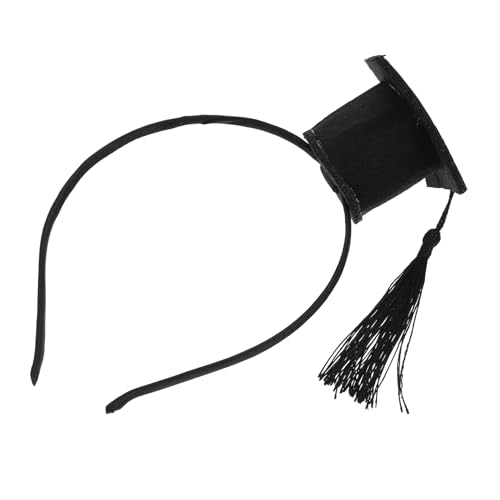 FOMIYES Dr. Tassels Stirnband Absolvent Graduierung Haarschmuck promov Gefälligkeiten für Abschlussfeiern Party abschluss haarband Abschlusshaarbänder Abschluss Stirnband Filzstoff Schwarz FOMIYES Dr. Tassels Stirnband Absolvent Graduierung Haarschmuck promov Gefälligkeiten für Abschlussfeiern Party abschluss haarband Abschlusshaarbänder Abschluss Stirnband Filzstoff Schwarz von FOMIYES