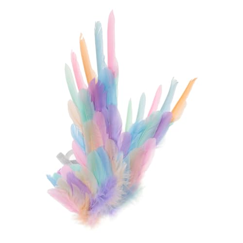 FOMIYES Engelsflügel Kostüm für Erwachsene Farbenfrohe Cosplay Requisite für Halloween Karneval Fotografie Hochwertige Federflügel für Mottopartys Maskeraden FOMIYES Engelsflügel Kostüm für Erwachsene Farbenfrohe Cosplay Requisite für Halloween Karneval Fotografie Hochwertige Federflügel für Mottopartys Maskeraden von FOMIYES