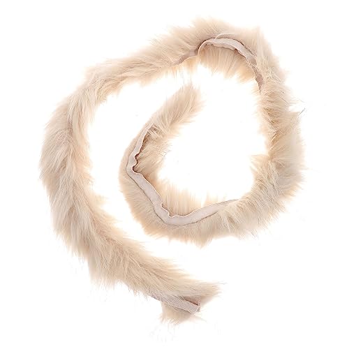 FOMIYES Flauschige Damen Kostümboa Kunstfell Weiche Federboa Schal für Halloween Weihnachten und Maskerade Partys Stilvolle und Warme Schulterdekoration Vielseitiges Accessoire für von FOMIYES