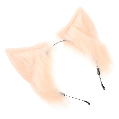 FOMIYES Flauschiges Katzenohren haarreif Damen Party Stirnband Kuscheliges Animal Ear Cosplay Zubehör Weich Komfortabel Für Halloween Geburtstag Alltag von FOMIYES