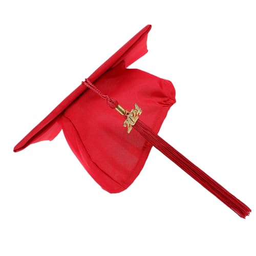FOMIYES Graduationshut Unisex mit Quaste Eleganter Abschluss Hut für Erwachsene für Abschlussfeiern Hochschule Universität Strapazierfähigem Stilvolles Cosplay Zubehör FOMIYES Graduationshut Unisex mit Quaste Eleganter Abschluss Hut für Erwachsene für Abschlussfeiern Hochschule Universität Strapazierfähigem Stilvolles Cosplay Zubehör von FOMIYES