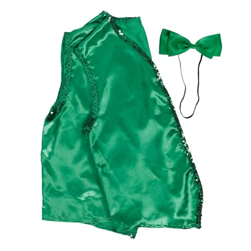 FOMIYES Grünes Patrick's Day Kostüm mit Weste und Fliege Dekorative Irische Partyweste Weichem Festliches Cosplay für Patricks Day Feiern und Kostümpartys FOMIYES Grünes Patrick's Day Kostüm mit Weste und Fliege Dekorative Irische Partyweste Weichem Festliches Cosplay für Patricks Day Feiern und Kostümpartys von FOMIYES