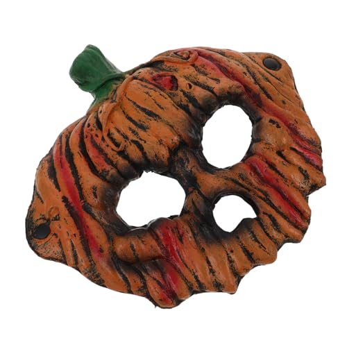 FOMIYES Grusel Kürbis Maske Halloween Realistische Horror Maske für Erwachsene Leichtes Material Wiederverwendbar für Karneval Maskerade und Themenpartys FOMIYES Grusel Kürbis Maske Halloween Realistische Horror Maske für Erwachsene Leichtes Material Wiederverwendbar für Karneval Maskerade und Themenpartys von FOMIYES