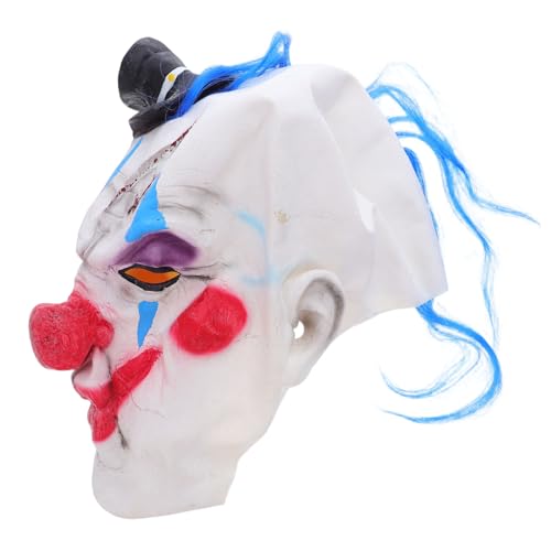 FOMIYES Halloween Clown Vollgesichts Karneval Party Accessoire Leicht und für Maskerade und Kostümveranstaltungen von FOMIYES