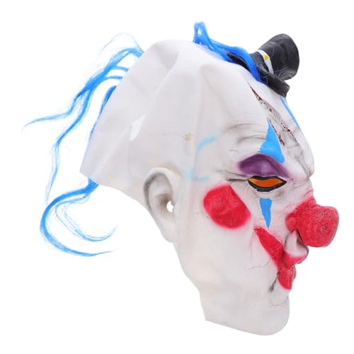 FOMIYES Halloween Clown für Erwachsene Atmungsaktiv und Leicht Realistisch Gestaltete Masquerade für Frauen und für Karneval Party und Cosplay von FOMIYES