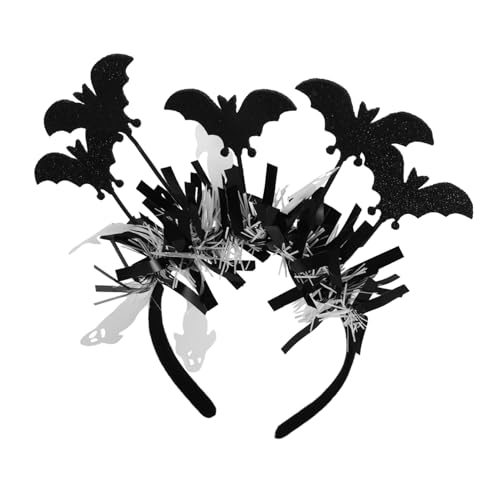 FOMIYES Halloween Fledermaus Haarreif mit Geisterdesign Realistisches Kostümzubehör für Damen Auffälliges Party Haarband für Halloween Karneval Cosplay und Festliche Verkleidungen von FOMIYES