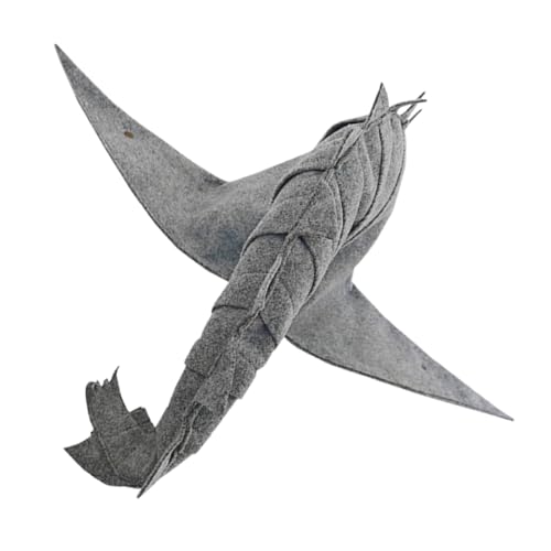 FOMIYES Halloween Hexenhut Langschwanz mit Rhinoceros-element Komfortabler für Damen und Herren Vielseitiges Cosplay-accessoire für Halloween Partys Karneval und Themenveranstaltungen von FOMIYES