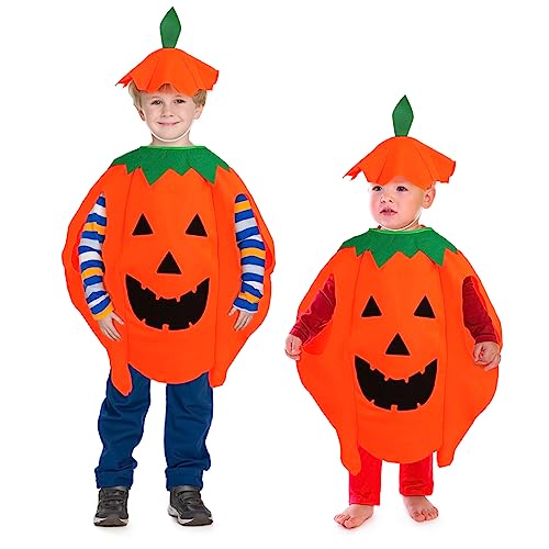 FOMIYES Halloween Kürbis Kostüm Set Kürbis Kostüm Set für Orange Kürbis Kostüm Zubehör Für Jungen Und Mädchen FOMIYES Halloween Kürbis Kostüm Set Kürbis Kostüm Set für Orange Kürbis Kostüm Zubehör Für Jungen Und Mädchen von FOMIYES