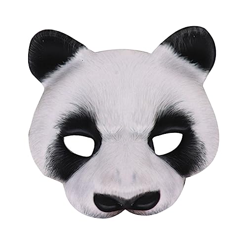 FOMIYES Halloween Panda Maske Eva Tiermaske für Erwachsene Gruselige Cosplay Requisite für Halloween Karneval Hochwertige Verarbeitung Langlebig Sicher FOMIYES Halloween Panda Maske Eva Tiermaske für Erwachsene Gruselige Cosplay Requisite für Halloween Karneval Hochwertige Verarbeitung Langlebig Sicher von FOMIYES