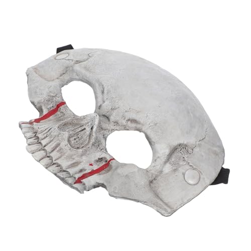 FOMIYES Halloween Schädel Halbmaske aus Schaumstoff Atmungsaktive Leichte Skelett Gesichtsmaske mit Luftzirkulation Komfortabel für Erwachsene Vielseitig für Kostümpartys und Maskeraden FOMIYES Halloween Schädel Halbmaske aus Schaumstoff Atmungsaktive Leichte Skelett Gesichtsmaske mit Luftzirkulation Komfortabel für Erwachsene Vielseitig für Kostümpartys und Maskeraden von FOMIYES