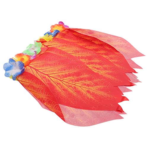 FOMIYES Hawaii Grasrock für Damen Künstliche Kostüm für Strandpartys Luau Feiern Karneval Halloween Leicht Langlebig Wunderschöne Hawaii Outfits von FOMIYES