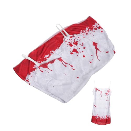 FOMIYES Horror Ghost Bride Halloween Kostüm Damen Blutiges Brautkleid Gruseliges Hochzeit Kleid Für Cosplay Horror Partys Themenevents FOMIYES Horror Ghost Bride Halloween Kostüm Damen Blutiges Brautkleid Gruseliges Hochzeit Kleid Für Cosplay Horror Partys Themenevents von FOMIYES