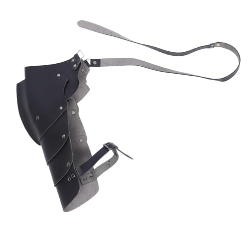 FOMIYES Karnevals-Foto-Requisite bewachen römisch Kostüm Männer Erwachsene mittelalterliche kostüme männer Ritter Schulterpanzer für Soldaten Party Cosplay Armschutz Leder + Metall Schwarz FOMIYES Karnevals-Foto-Requisite bewachen römisch Kostüm Männer Erwachsene mittelalterliche kostüme männer Ritter Schulterpanzer für Soldaten Party Cosplay Armschutz Leder + Metall Schwarz von FOMIYES