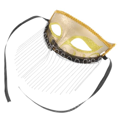 FOMIYES Karnevalsmasken frauen Maskerademasken für Paare Prinzessinmaske Maskerademaske für Männer Ballmaske Disco-Kugel-Maske Maskerade Masken Damenmasken Plastik Golden FOMIYES Karnevalsmasken frauen Maskerademasken für Paare Prinzessinmaske Maskerademaske für Männer Ballmaske Disco-Kugel-Maske Maskerade Masken Damenmasken Plastik Golden von FOMIYES