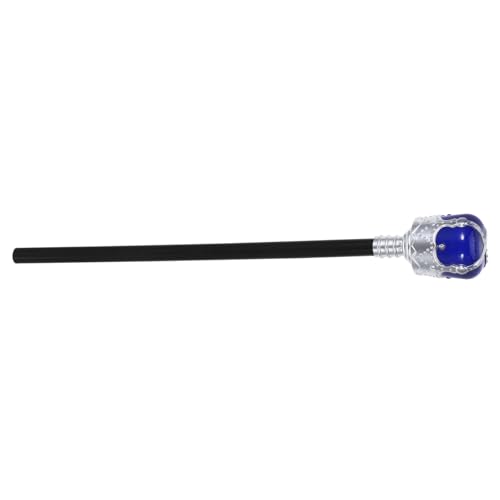 FOMIYES Königlicher Kostümazubehör für Karneval Halloween Cosplay Requisiten Blauer Silberner Königshandstock für Partys und Rollenspiele FOMIYES Königlicher Kostümazubehör für Karneval Halloween Cosplay Requisiten Blauer Silberner Königshandstock für Partys und Rollenspiele von FOMIYES