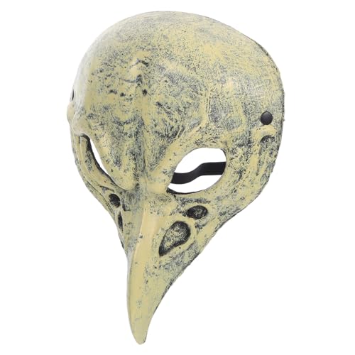 FOMIYES Leichte PU Vogelschädel Maske für Erwachsene Atmungsaktiv mit Offener Sicht Detailreich Gefertigt für Halloween Karneval Cosplay und Kostümpartys FOMIYES Leichte PU Vogelschädel Maske für Erwachsene Atmungsaktiv mit Offener Sicht Detailreich Gefertigt für Halloween Karneval Cosplay und Kostümpartys von FOMIYES