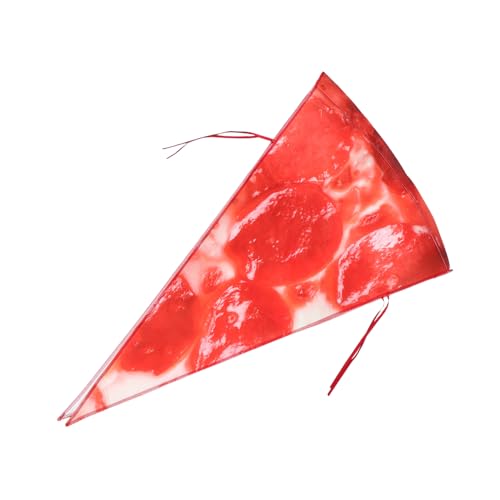 FOMIYES Lustiges Pizza Kostüm für Erwachsene Atmungsaktives Food Cosplay Outfit Realistisch Gestalteter Pizzaslice für Halloween Karneval Partys und Bühnenauftritte Langlebig und von FOMIYES
