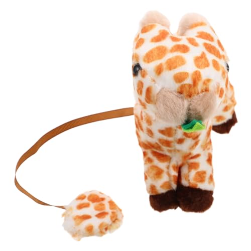 FOMIYES Magnetisches Giraffe Kuscheltier Schulterplüschtier Weiches Realistisches Stofftier für Party und Alltag Süßes FOMIYES Magnetisches Giraffe Kuscheltier Schulterplüschtier Weiches Realistisches Stofftier für Party und Alltag Süßes von FOMIYES