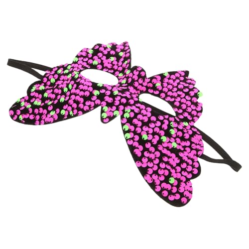FOMIYES Maskerade Maske für Party Cosplay Maskerademaske Damen halloween maske halloween-maske Maskenball Schmetterlingsmasken-Maskerade Abschlussballmaske, Maskeradeballmaske Plastik Rosy von FOMIYES