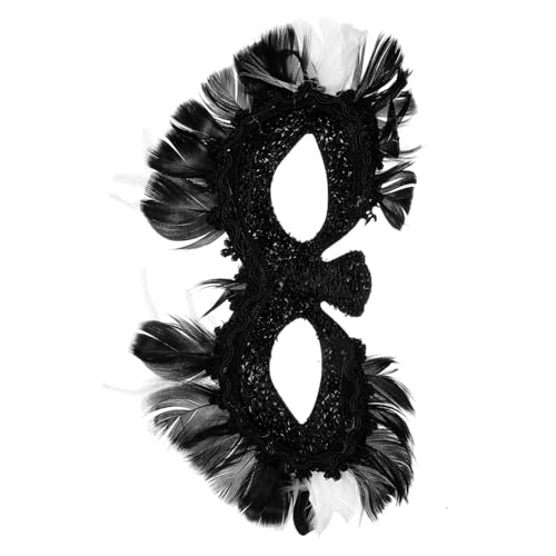 FOMIYES Masquerade Maske für Damen Einzigartige Halbgesichtsmaske mit Kreativem Design für Halloween Kostümpartys und Cosplay Modisches Party Accessoire FOMIYES Masquerade Maske für Damen Einzigartige Halbgesichtsmaske mit Kreativem Design für Halloween Kostümpartys und Cosplay Modisches Party Accessoire von FOMIYES