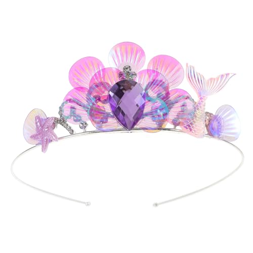 FOMIYES Meerjungfrau Stirnband Party Haarreif mit Niedliches Tiara Haarband für Kleinkinder Geburtstags Kopfschmuck und Karneval Cosplay Accessoire FOMIYES Meerjungfrau Stirnband Party Haarreif mit Niedliches Tiara Haarband für Kleinkinder Geburtstags Kopfschmuck und Karneval Cosplay Accessoire von FOMIYES
