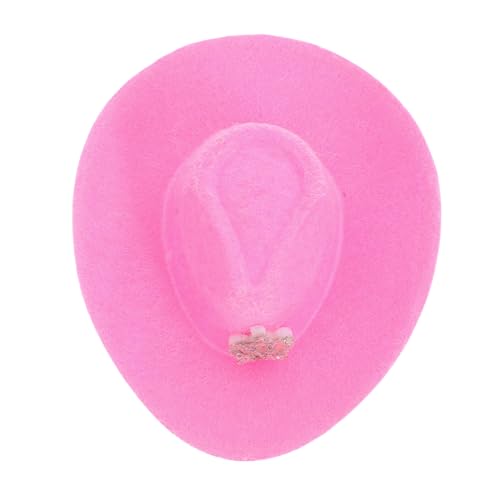 FOMIYES Mini Cowboy Partyhut Krone Miniatur Western Flaschen Dekoration Leichter Tragbarer Flaschenhut für Weinflaschen Vielseitig Einsetzbar für Bastelprojekte und Partys von FOMIYES