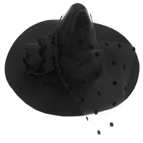 FOMIYES Mini Hexenhut aus Leichtem Kleines Cosplay Zubehör für Halloween Karneval Maskenball und Party Vielseitiger Zaubererhut für Damen und Mädchen von FOMIYES