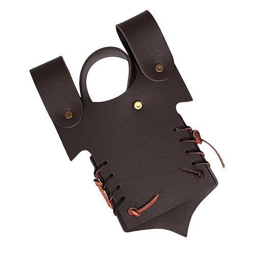 FOMIYES Mittelalterlicher Schwertgürtel Verstellbarer Schwerthalter für Cosplay und Renaissance Kostüme für Halloween und Bühnenauftritte Tiefbraun FOMIYES Mittelalterlicher Schwertgürtel Verstellbarer Schwerthalter für Cosplay und Renaissance Kostüme für Halloween und Bühnenauftritte Tiefbraun von FOMIYES
