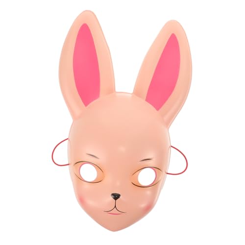 FOMIYES Niedliche Bunny Maske für Ostern Hasenohren Cosplay Zubehör Leicht und für Karneval Bühne Performance Party Fotorequisit von FOMIYES