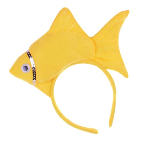 FOMIYES Niedliches Fisch haarreif Party Haarschmuck Weiches Haarband Komfortabel Verstellbar Für Mädchen Karneval Fasching Dekoration Zufällige Farbe Zufällige Farbe von FOMIYES