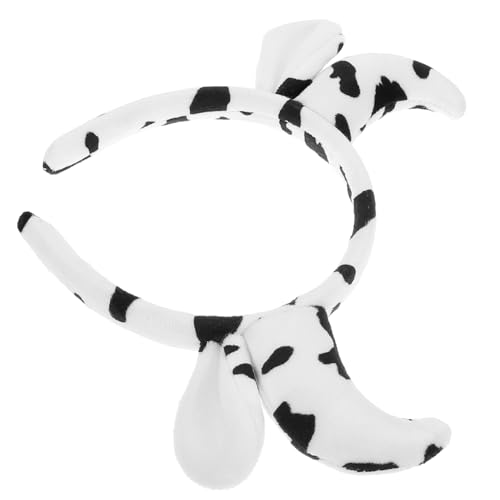 FOMIYES Niedliches Kuhhörner Haarreif Bequemes Cow Horn Stirnband für Frauen und Erwachsene Einzigartiges Party Accessoire für Fotorequisiten Kostüm Tier und Cosplay Feiern von FOMIYES