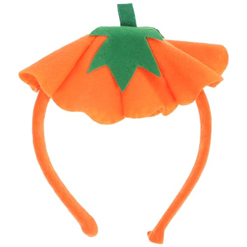 FOMIYES Orange Kürbis Stirnband, Halloween-Stirnband, Cosplay-Kürbis-, Erwachsenen-Kürbis- für Kostümfest 1 Artikel von FOMIYES